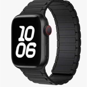 Apple Smartwatch with Black Metal Band